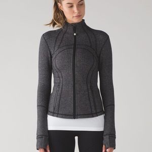 Lululemon Define Jacket Heathered Herringbone Heathered Black
